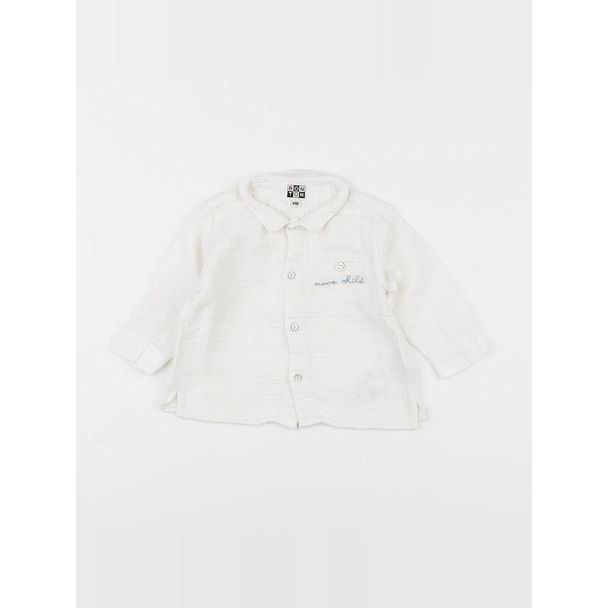 Chemise - Bon état blanc, BONTON