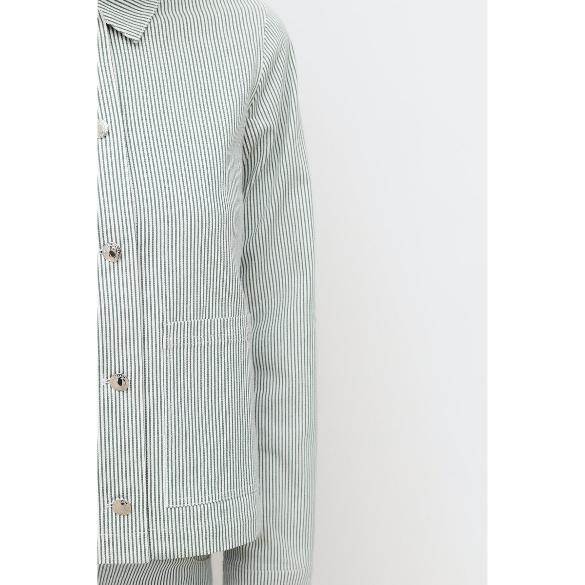 Veste Vaninastripe vert foncé, CAROLL
