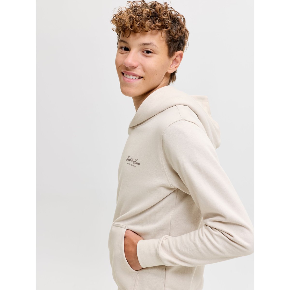 Sweat À Capuche moonbeam, JACK & JONES JUNIOR