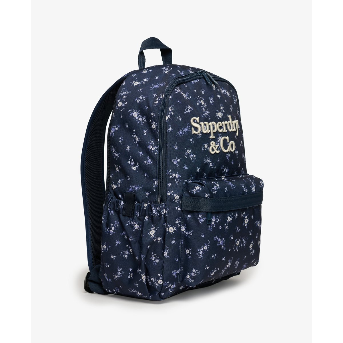 Sac à Dos Heritage All Over Print floral bleu marine primevère, SUPERDRY