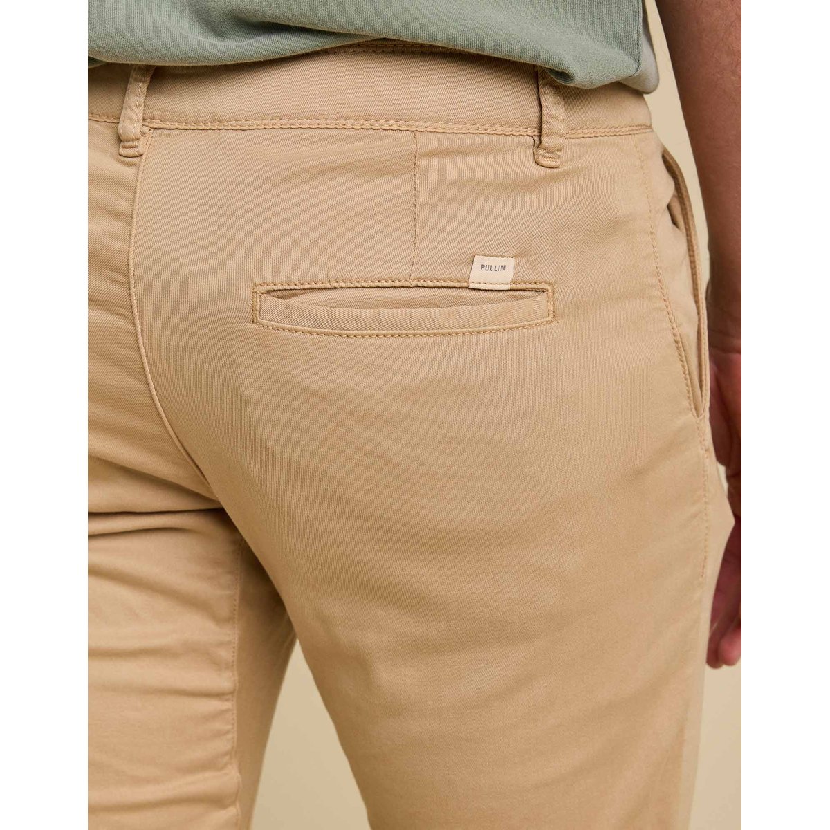 PANTALON CHINO BISCOTTI beige, PULLIN