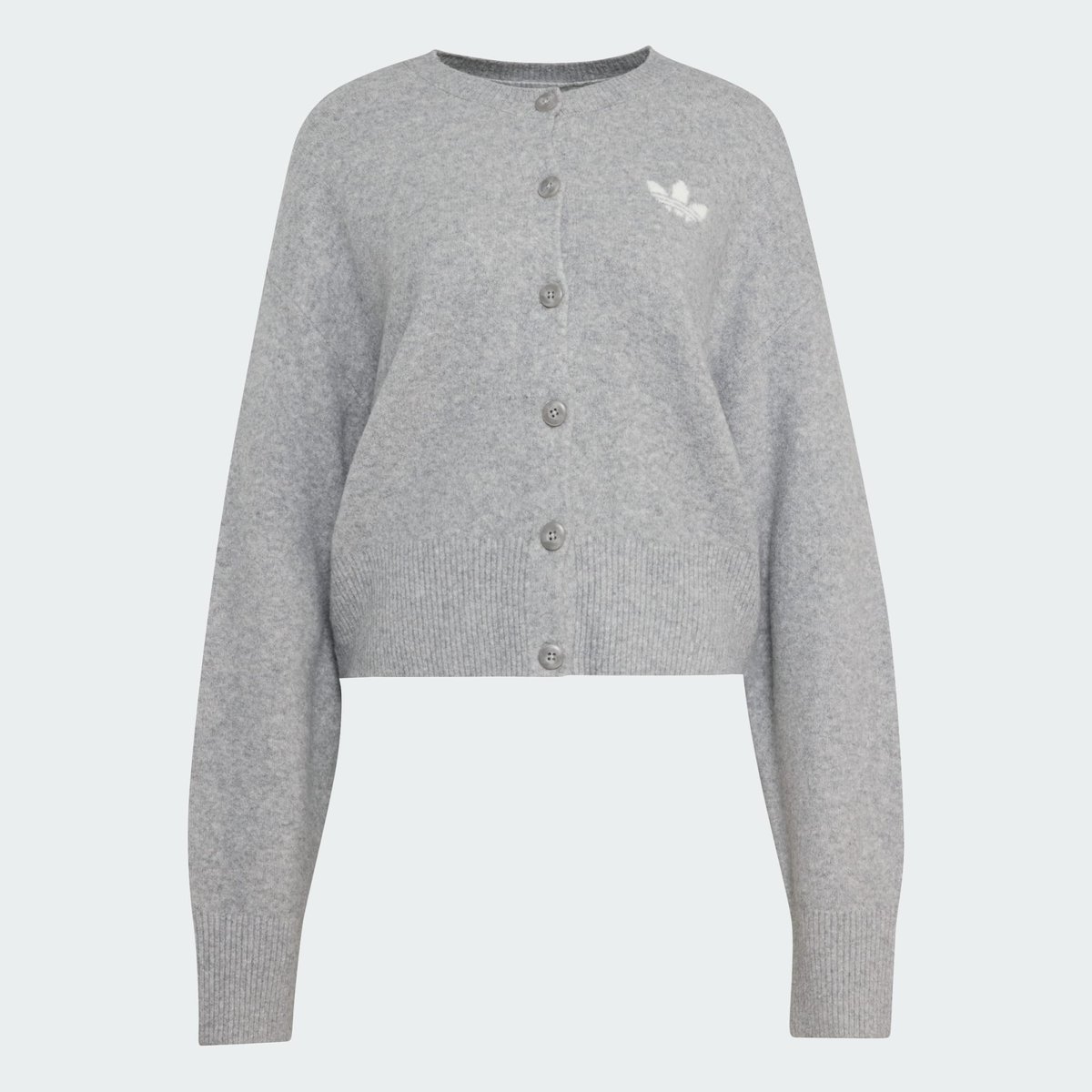 Gilet Maille Essentials Gilet Maille Essentials medium grey heather, adidas Originals
