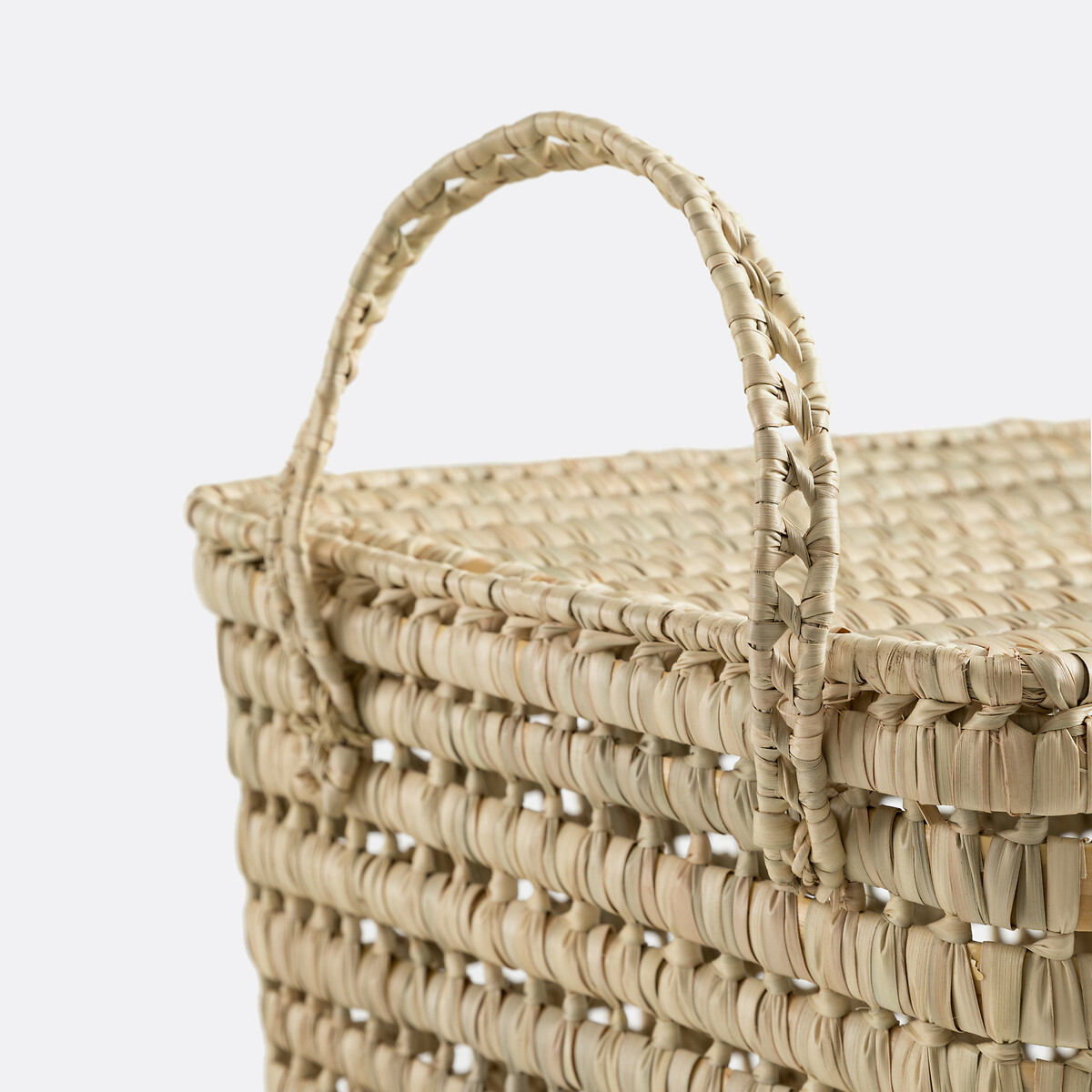 Malle en feuille de palmier, Ghada naturel, LA REDOUTE INTERIEURS