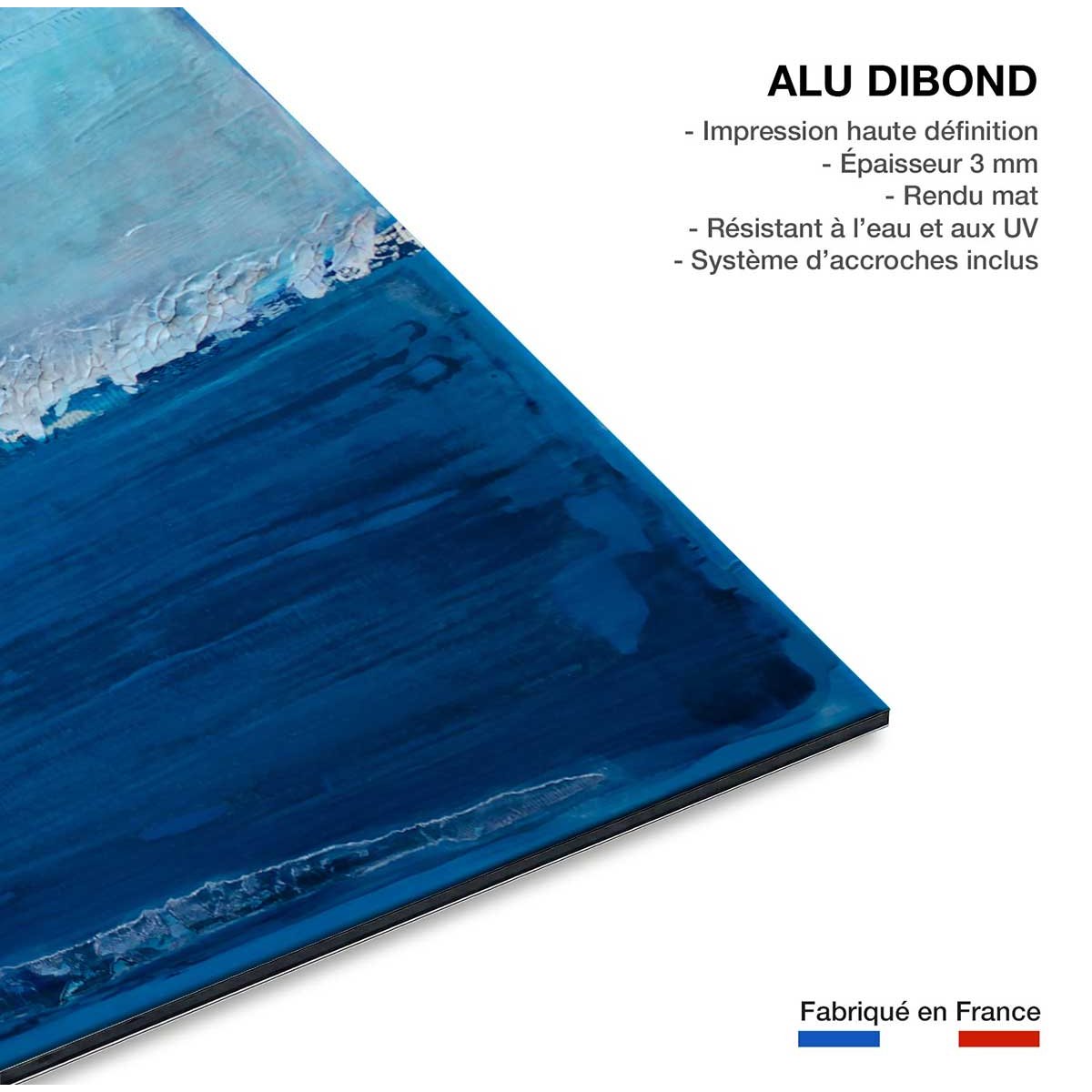 Tableau classic blue pantone tableau alu dibond, HEXOA