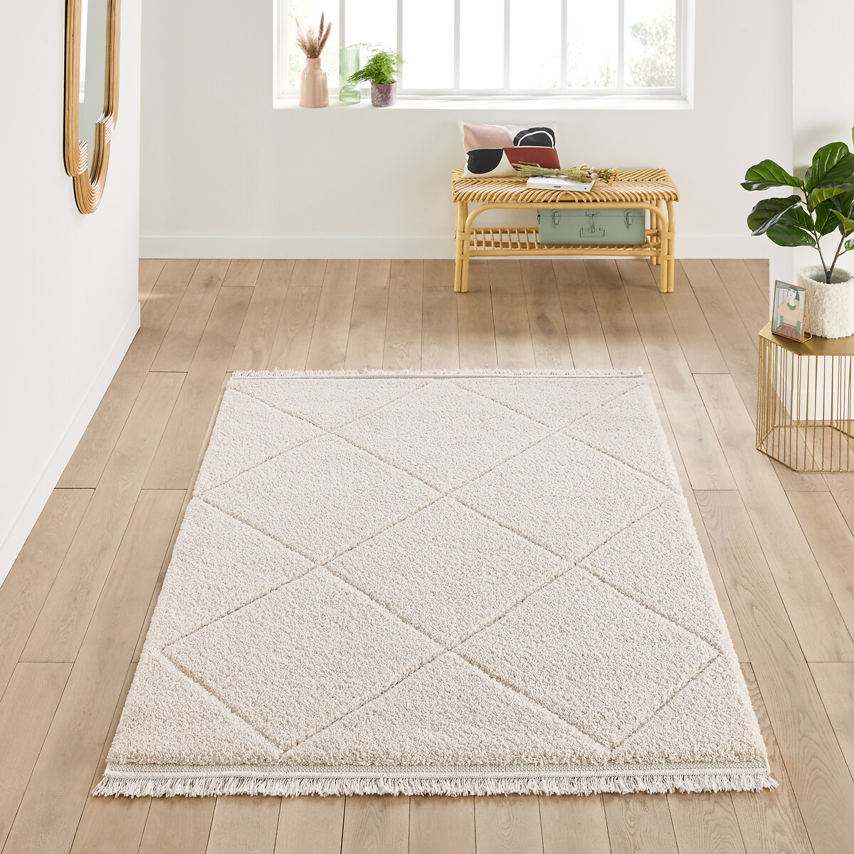 Tapis style berbère, Tonia ecru, LA REDOUTE INTERIEURS