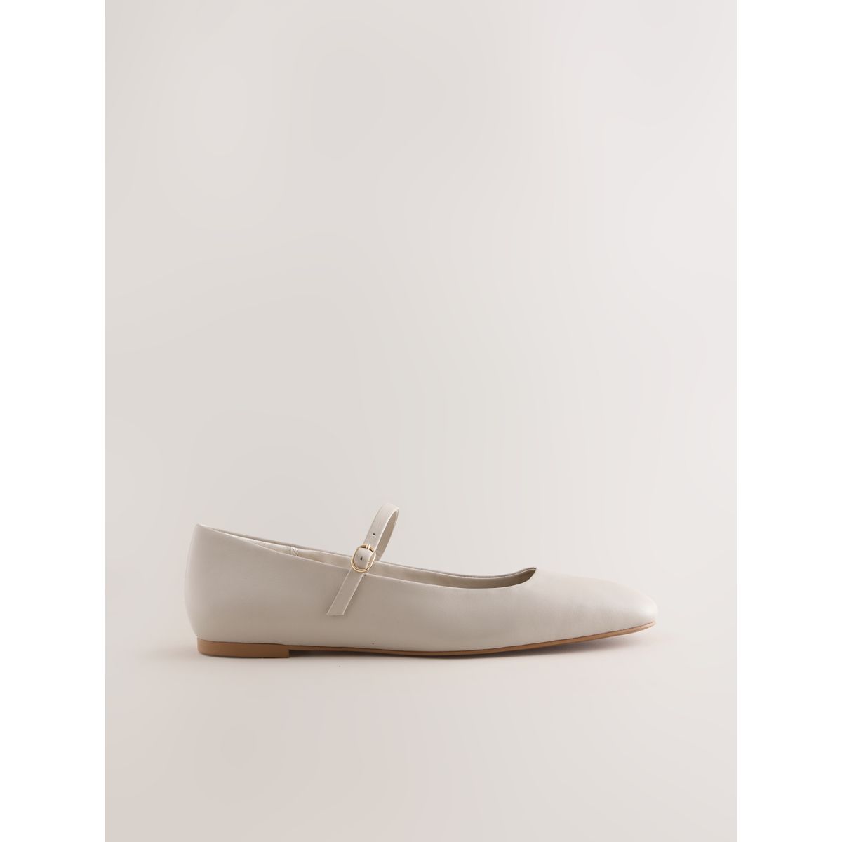 Babies à bout carré en cuir forever comfort® os, NEXT