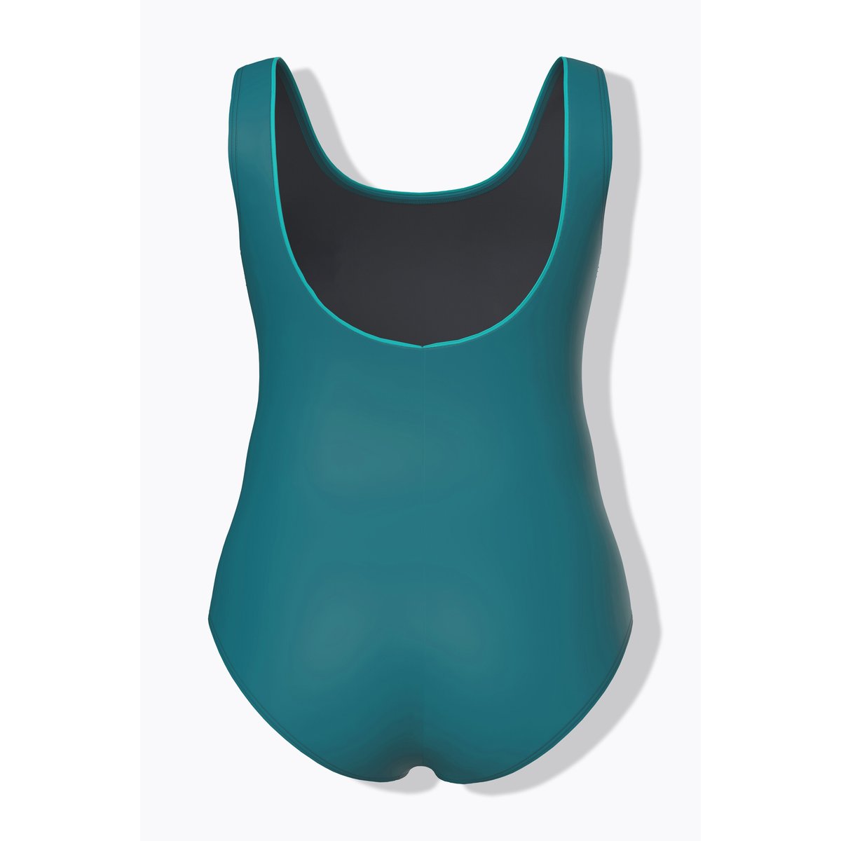 Maillot de bain sans bonnets souples vert turquoise, ULLA POPKEN