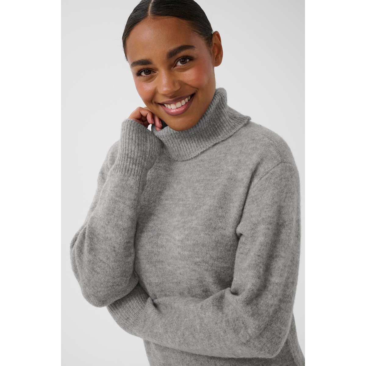Robe gris chiné, KAFFE