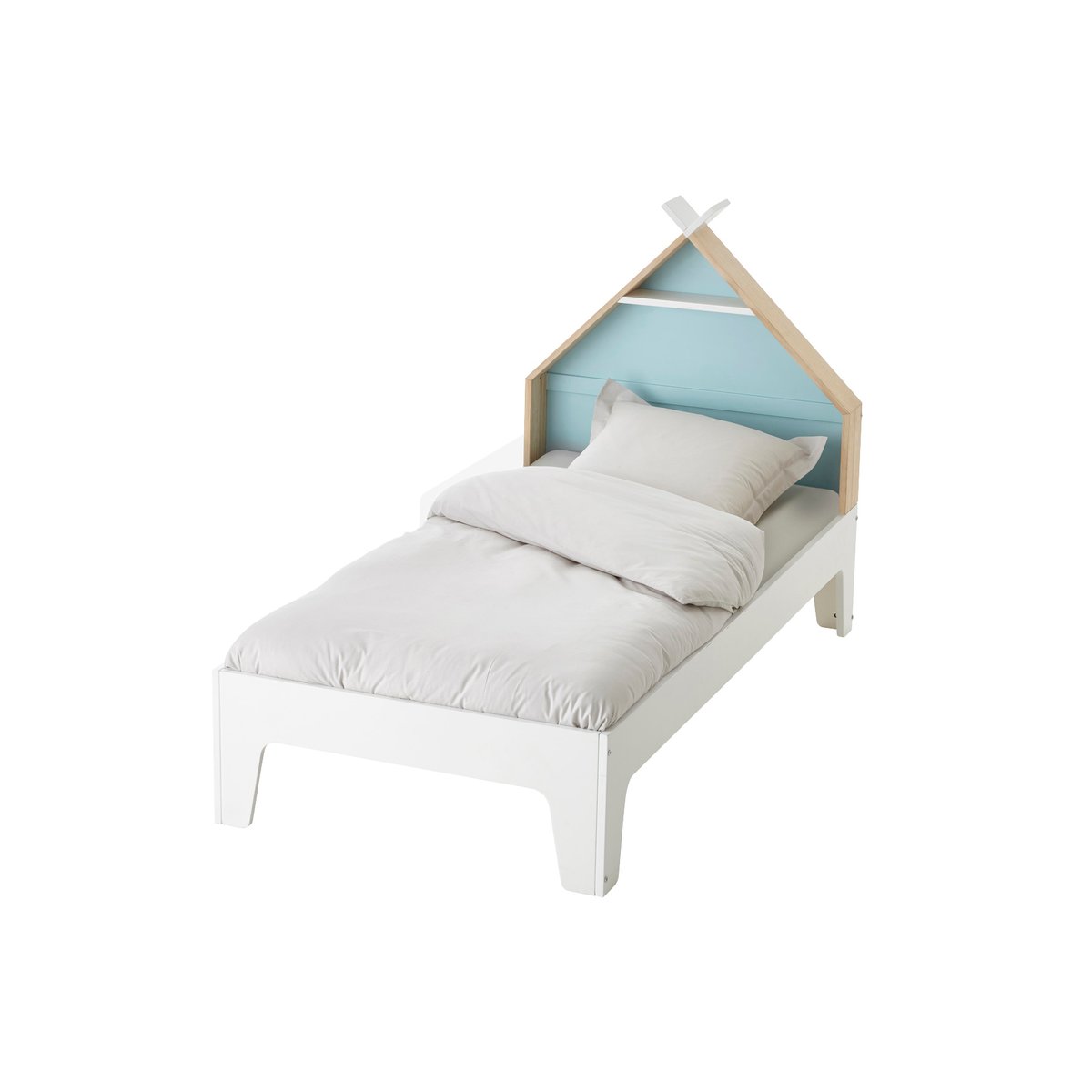 Lit évolutif enfant LIGNE TIPILI rose/bleu, VERTBAUDET
