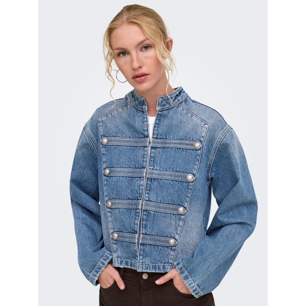 Veste En Jean medium blue denim 1, ONLY