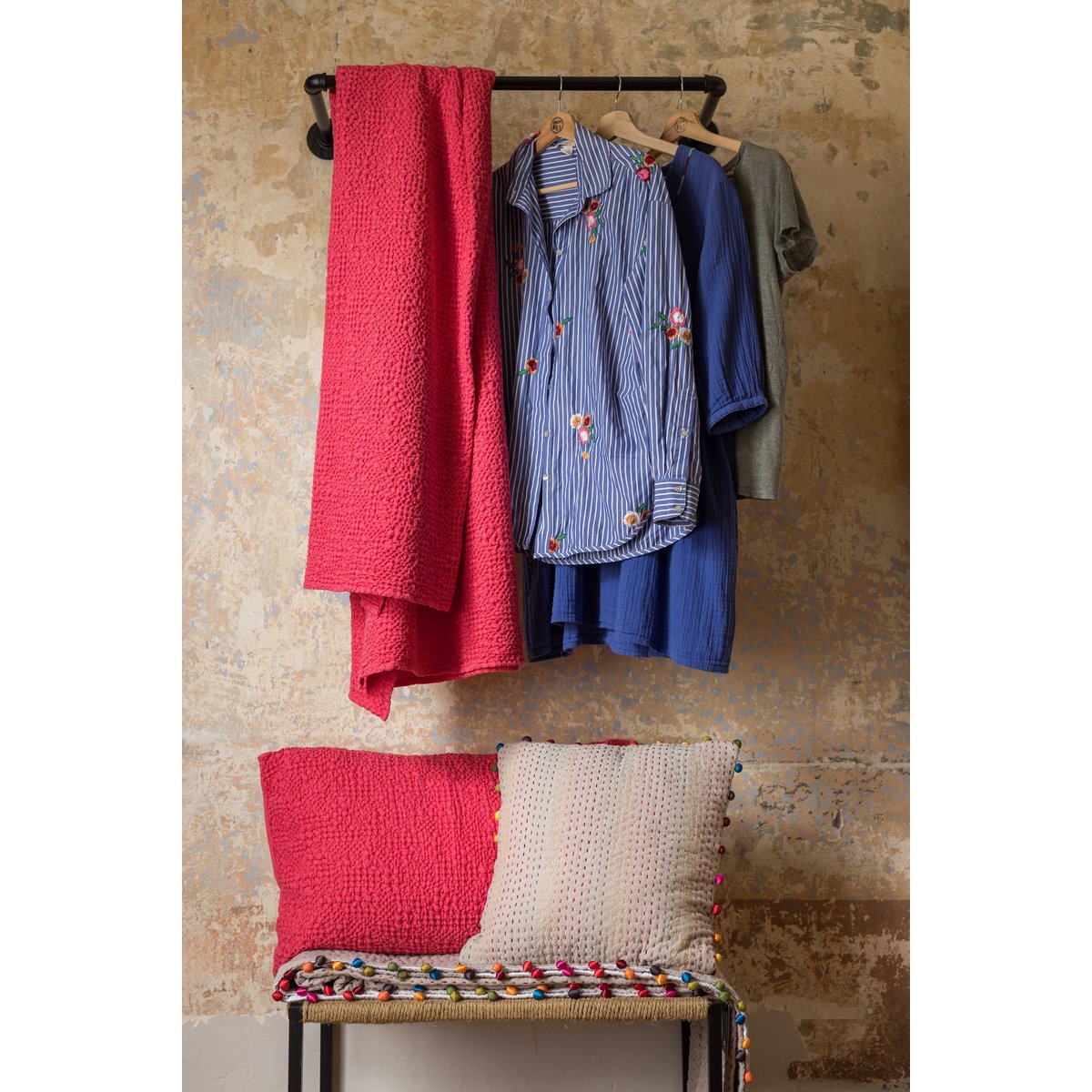 Coussin Aube Précieuse multico, EDEN