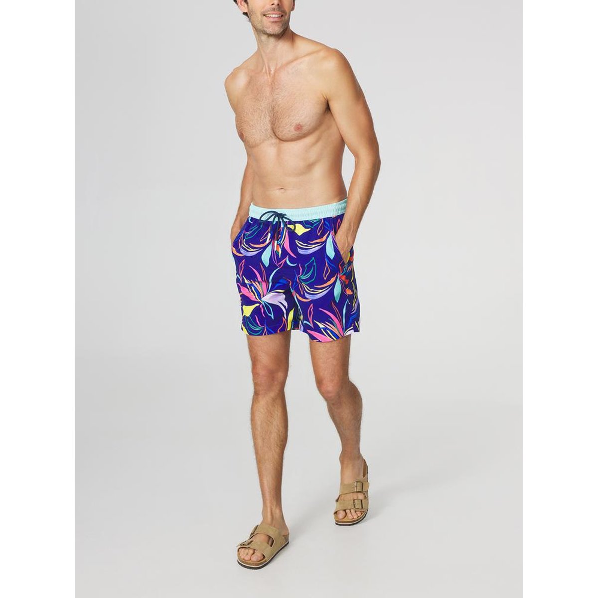 Short de bain made in France ACHILLE encre, TBS
