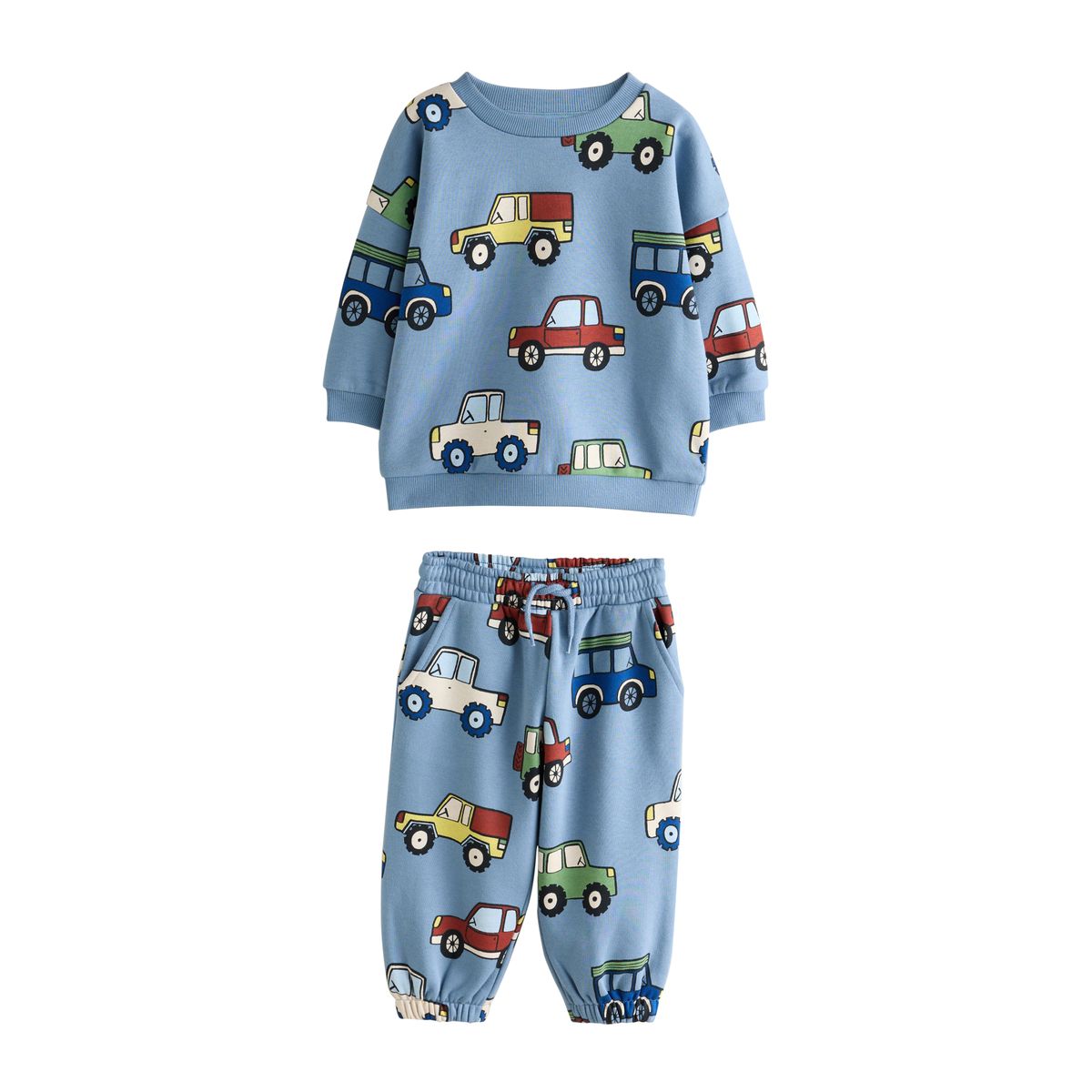 Sweat ras du cou et pantalon de jogging bleu clair, NEXT