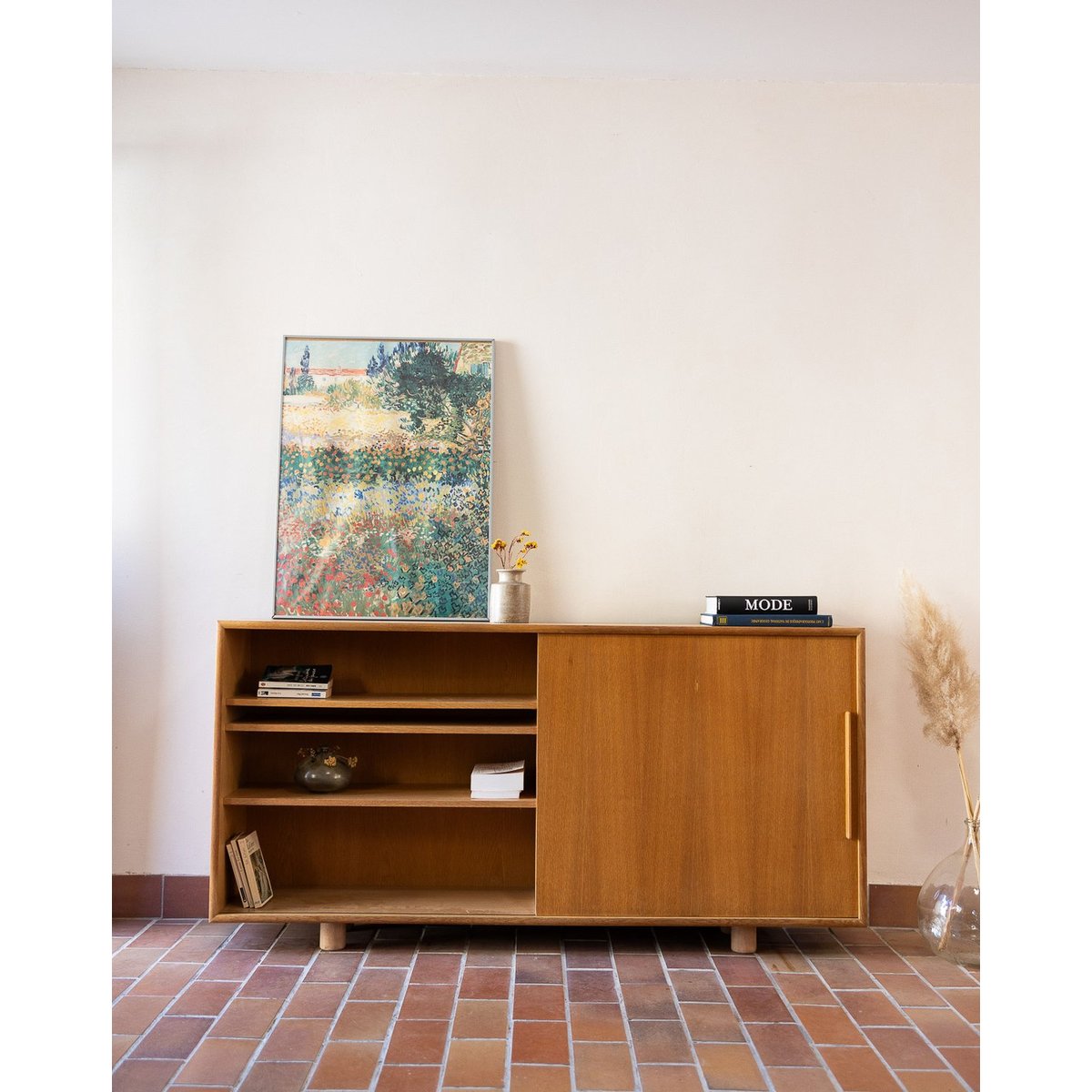 Enfilade ultra tendance Margaret N°749 - Bon état bois clair, DEBONGOUT