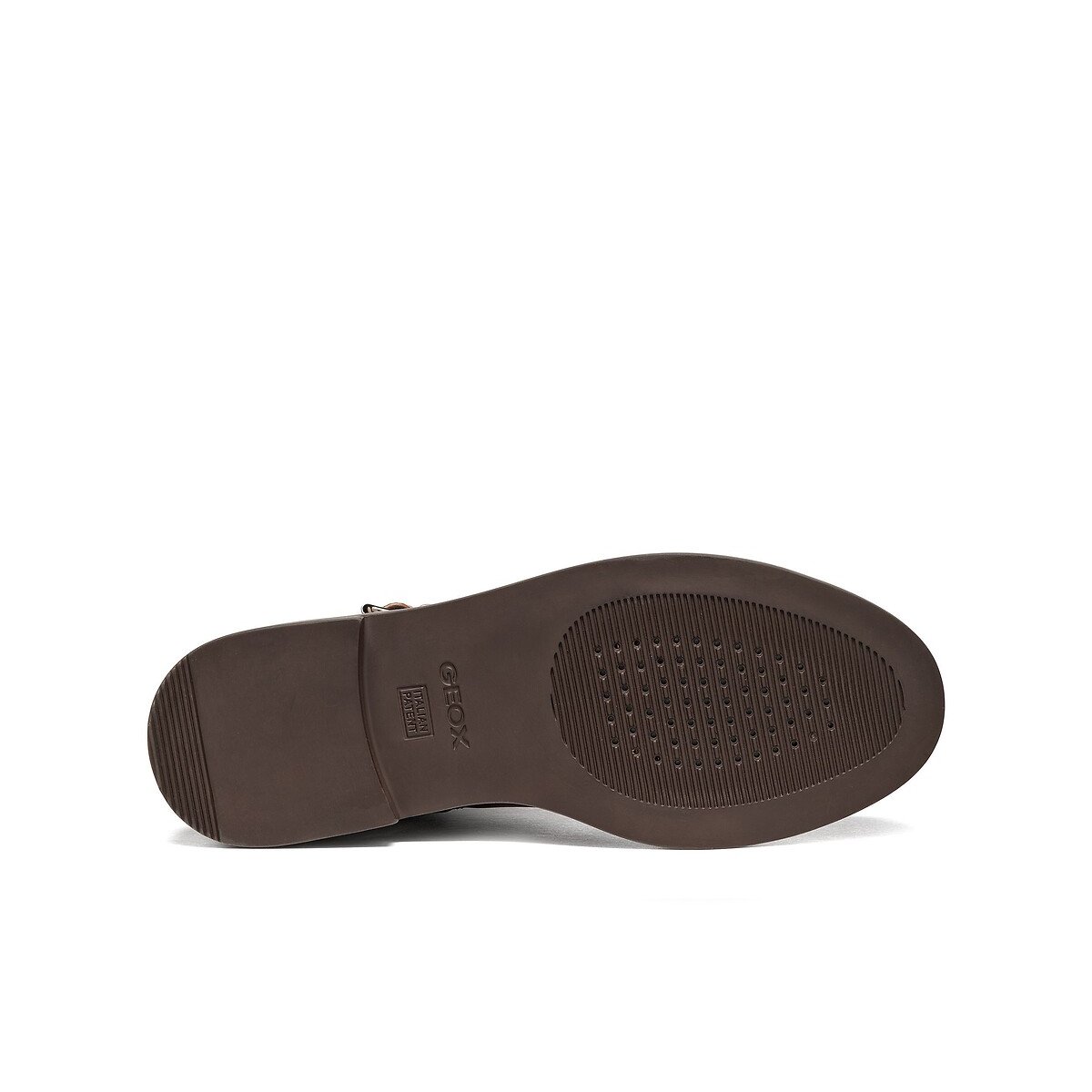 Lederstiefeletten mit Reissverschluss, SERILDA dunkelbraun, GEOX