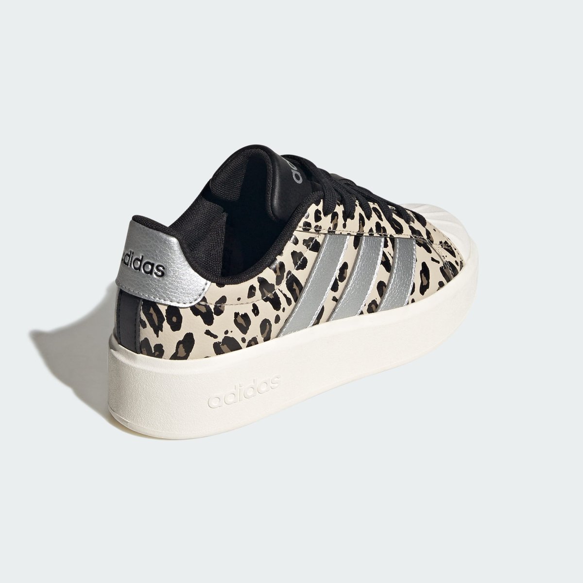 Chaussure Streettalk Bold Junior Chaussure Streettalk Bold Junior crystal linen / silver metallic / core black, ADIDAS SPORTSWEAR