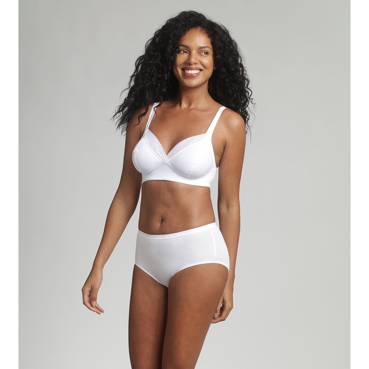 Soutien-gorge sans armatures Feel Good Support blanc, PLAYTEX
