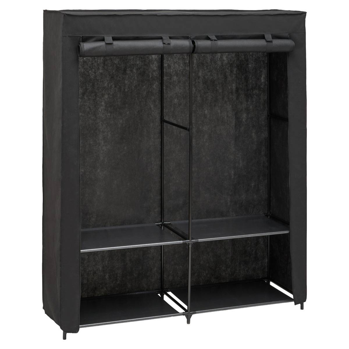 Penderie rectangulaire DRESSY noir, 5FIVE SIMPLY SMART
