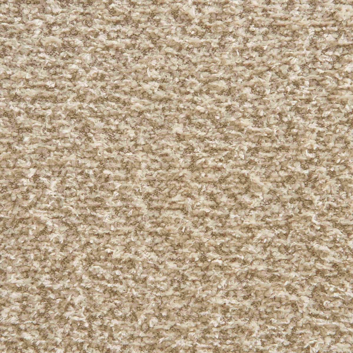 Chaises tissu pieds métal (lot de 2) NOA beige, BAÏTA