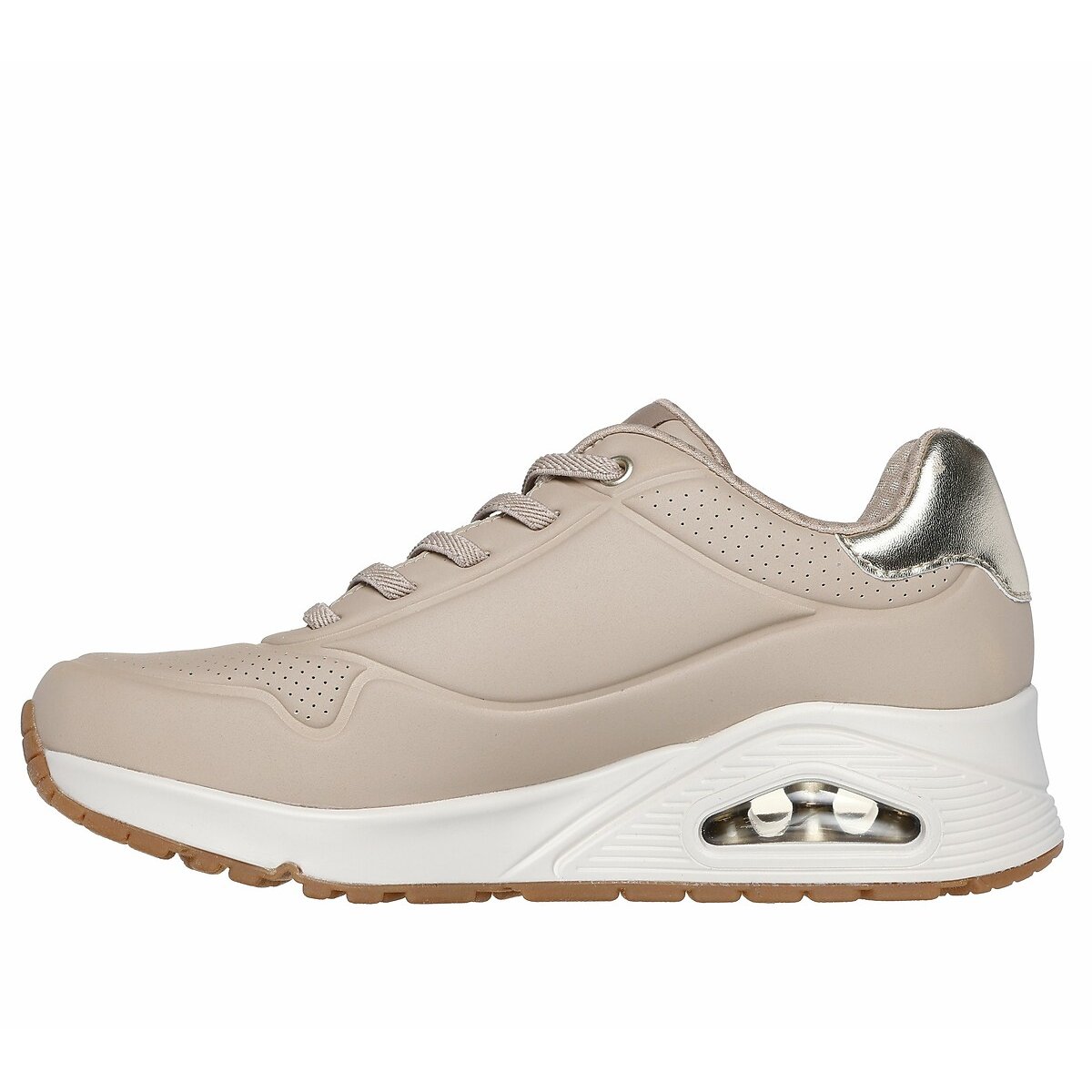 Baskets Uno - Shimmer Away beige rosé, SKECHERS