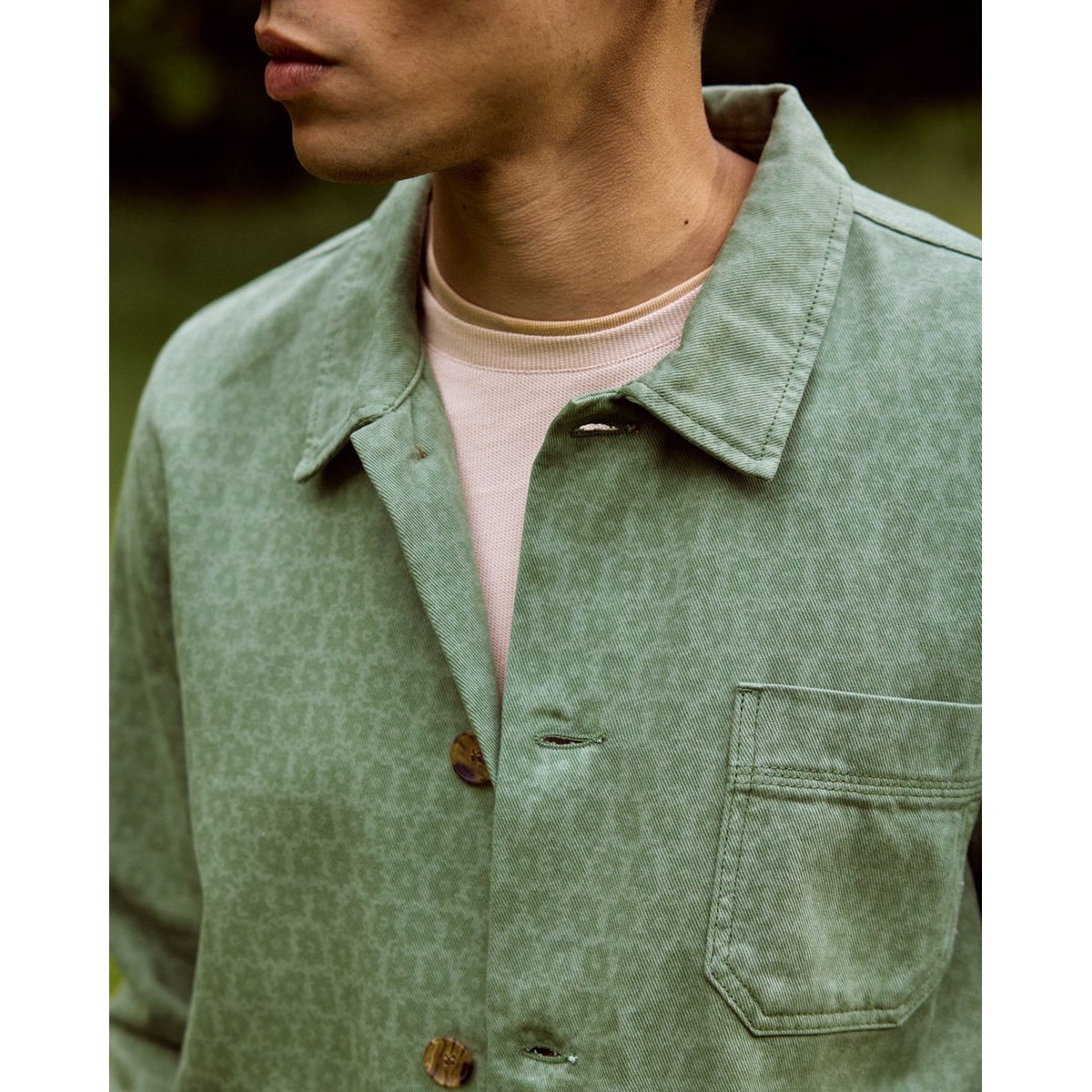 Veste LORGE vert sapin, FAGUO