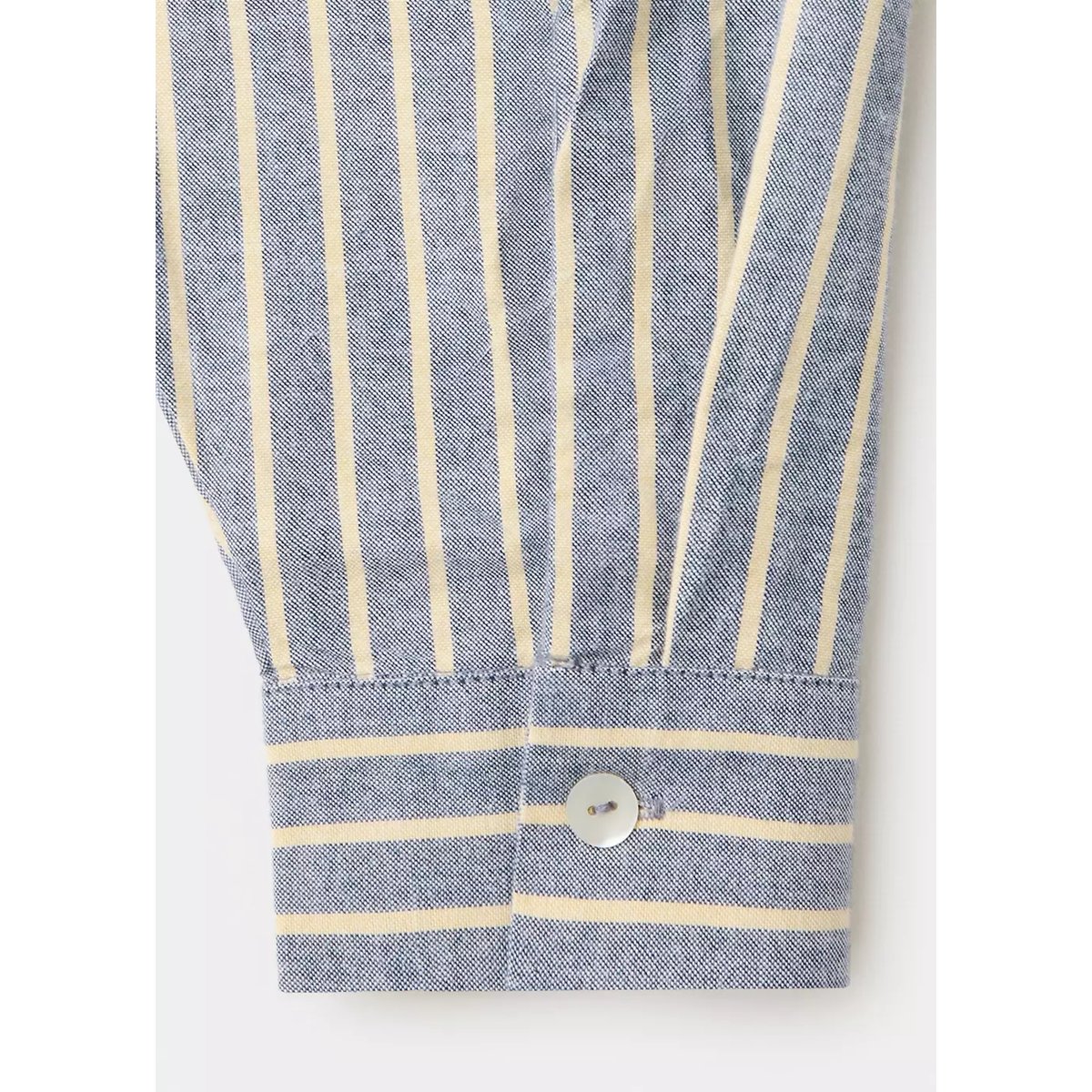 Chemise coton rayures bleu marine, MANGO TEEN