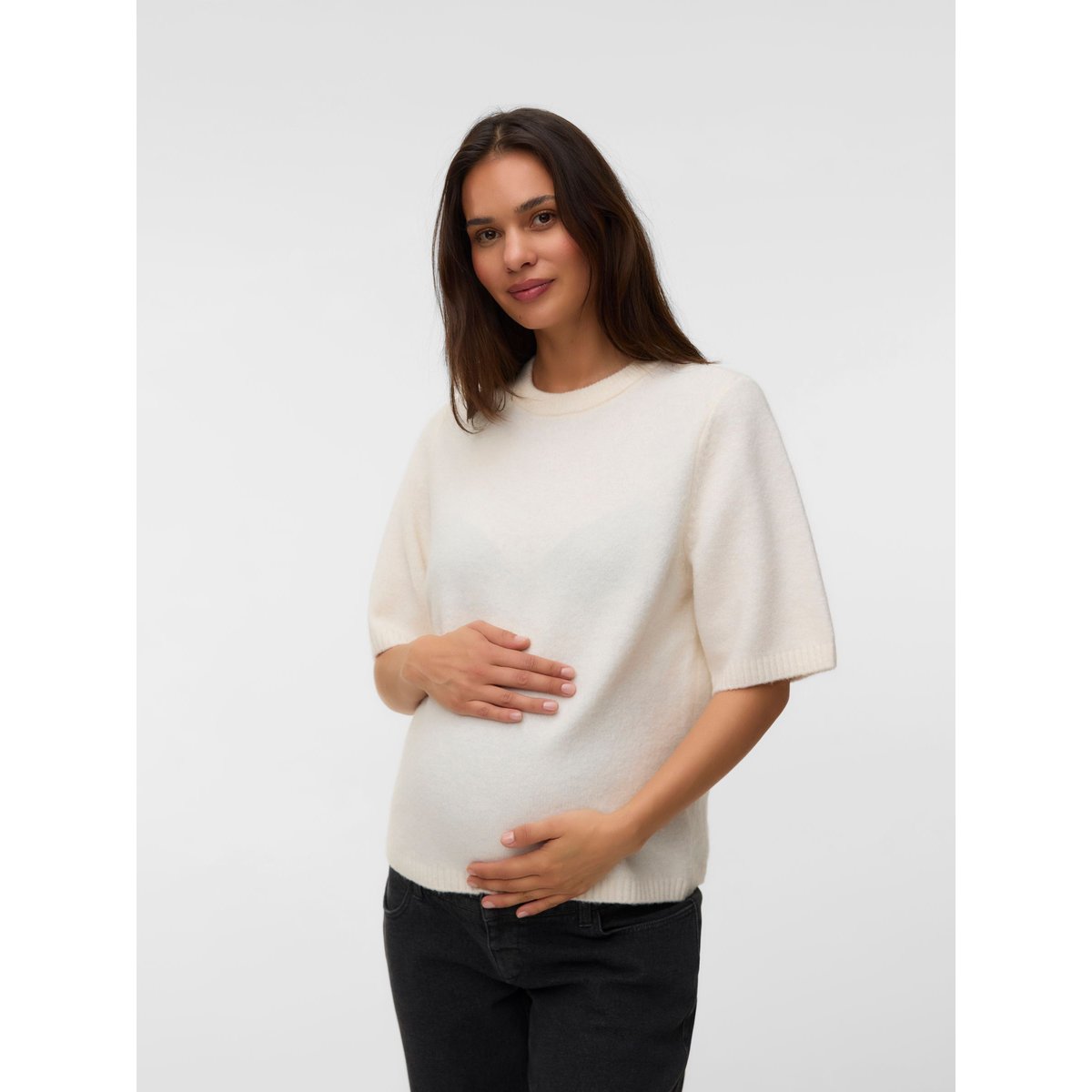 Pull En Maille birch, VERO MODA