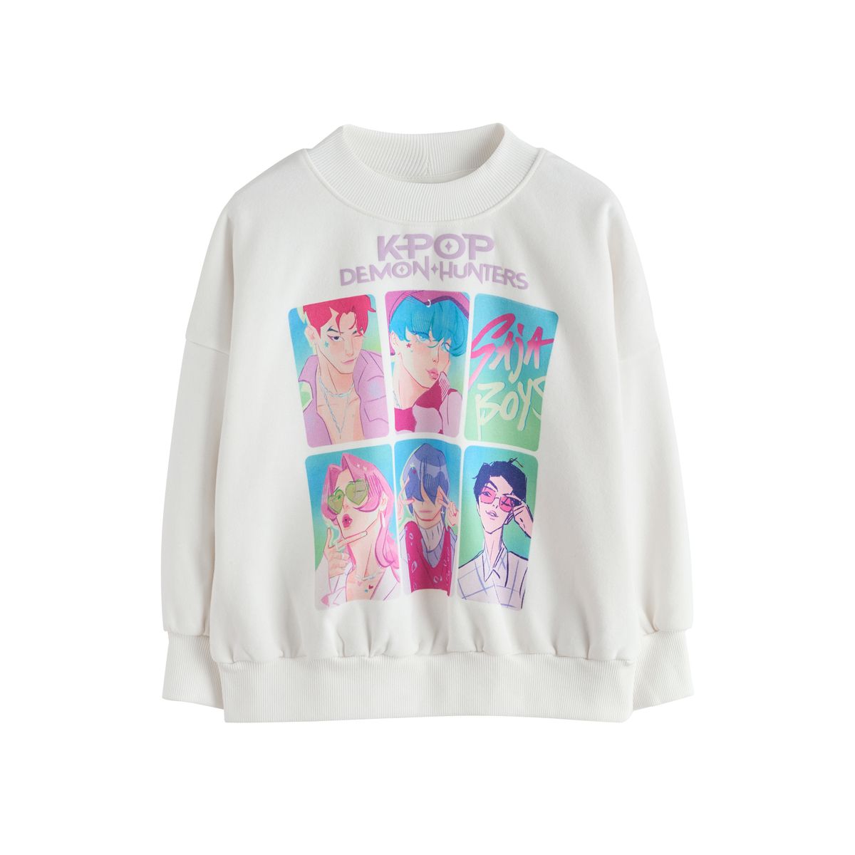 Sweat kpop demon hunters écru, NEXT