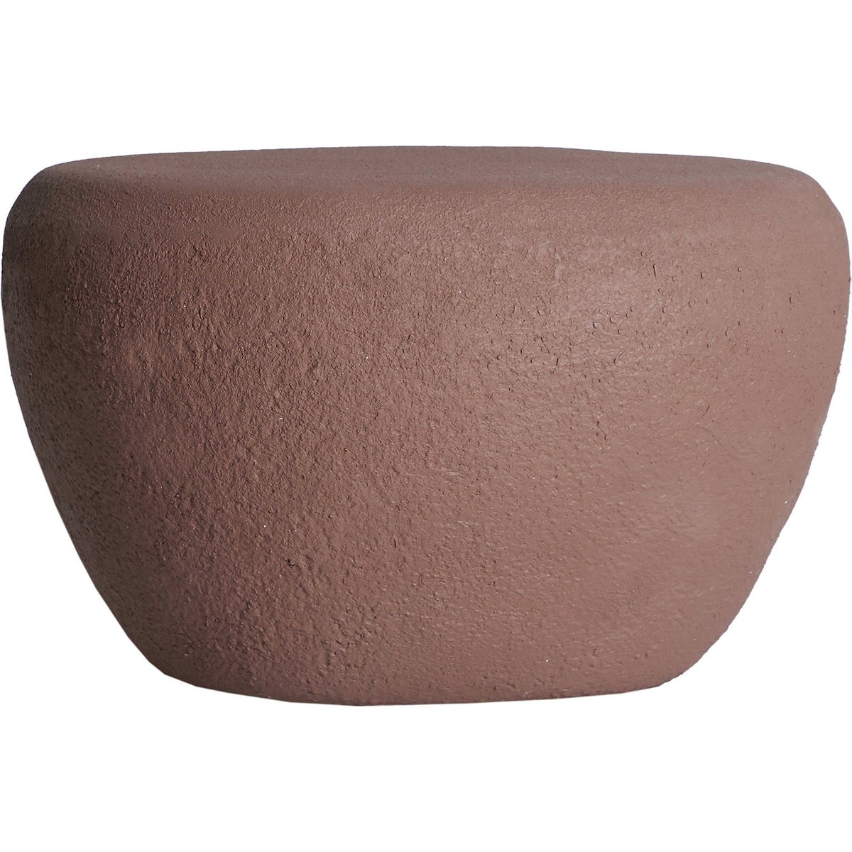 Table basse en béton armé, Style contemporain marron béton effet brut, RECOLLECTION