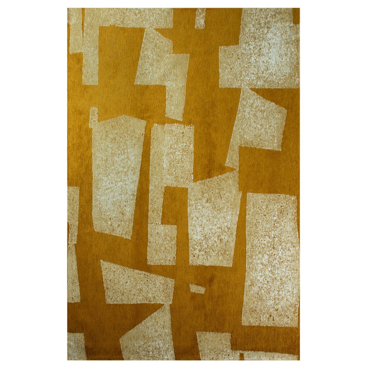 Tapis intérieur/extérieur moderne tissé plat SPRING marron, NOVATREND