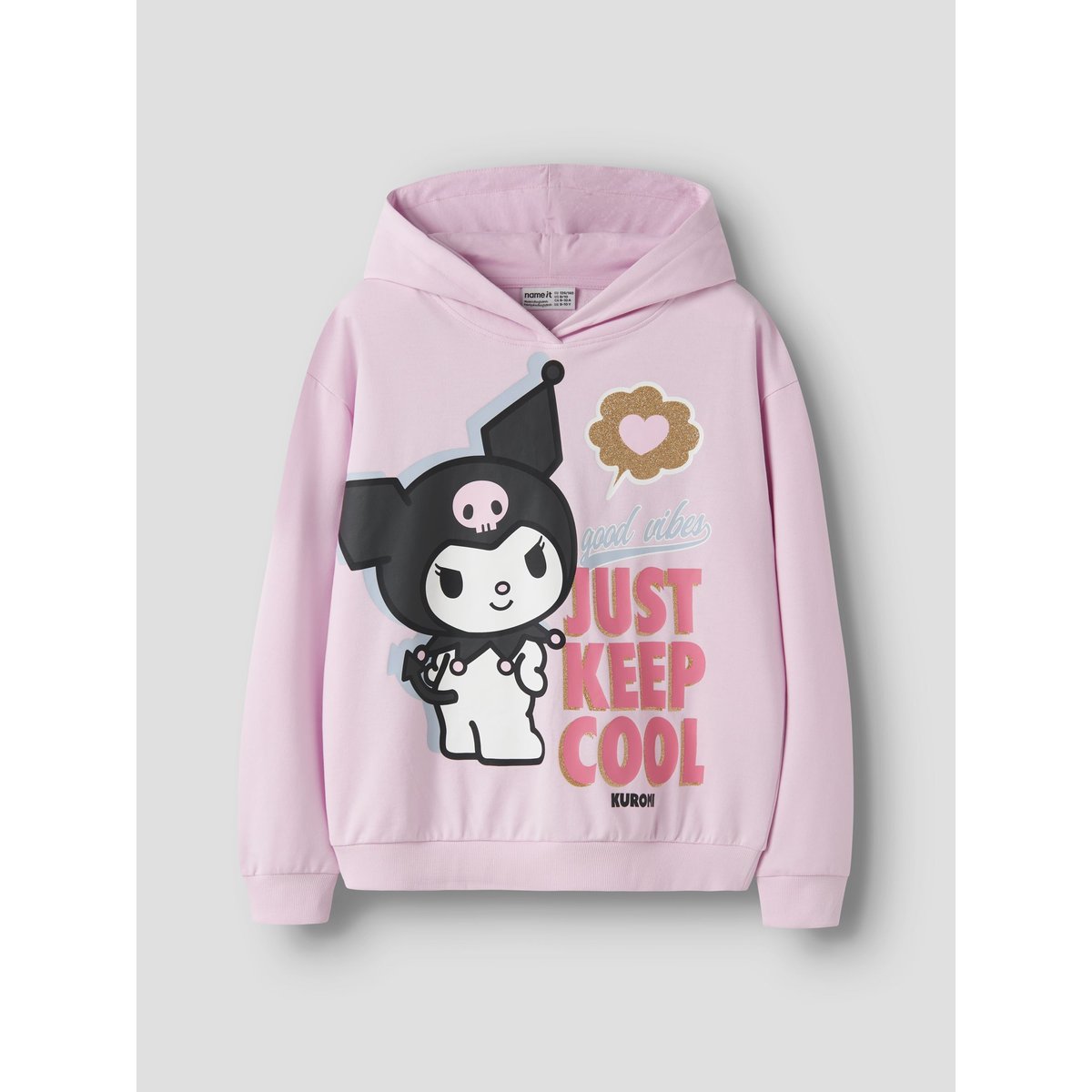 Sweat À Capuche rose - pirouette1, NAME IT