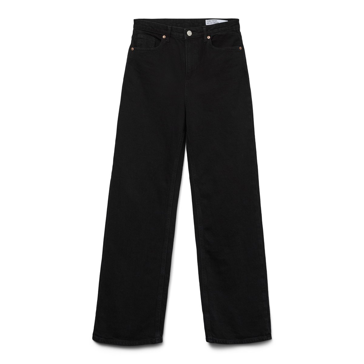 Jean À Coupe Large black, VERO MODA