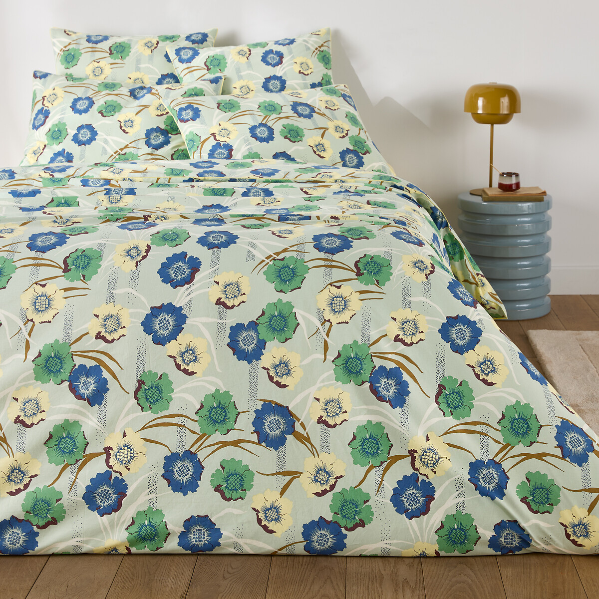 Taie d'oreiller en percale de coton, imprimé fleurs, MOWAN imprimé, LA REDOUTE INTERIEURS
