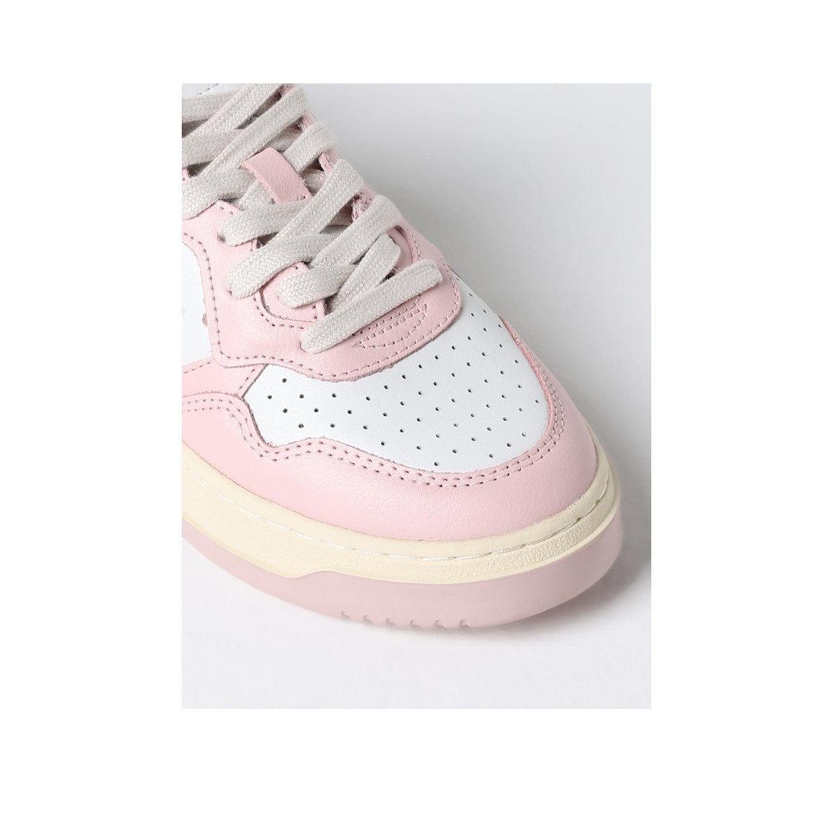 Sneakers AUTRY MEDALIST LOW blanc / rose / camel, AUTRY