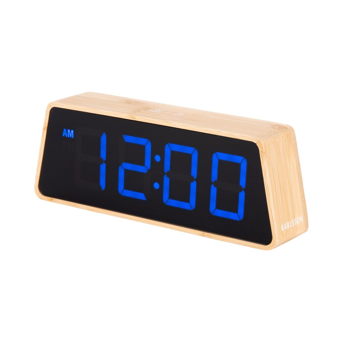 Réveil Bambou CHANGING COLOUR LED bambou, KARLSSON
