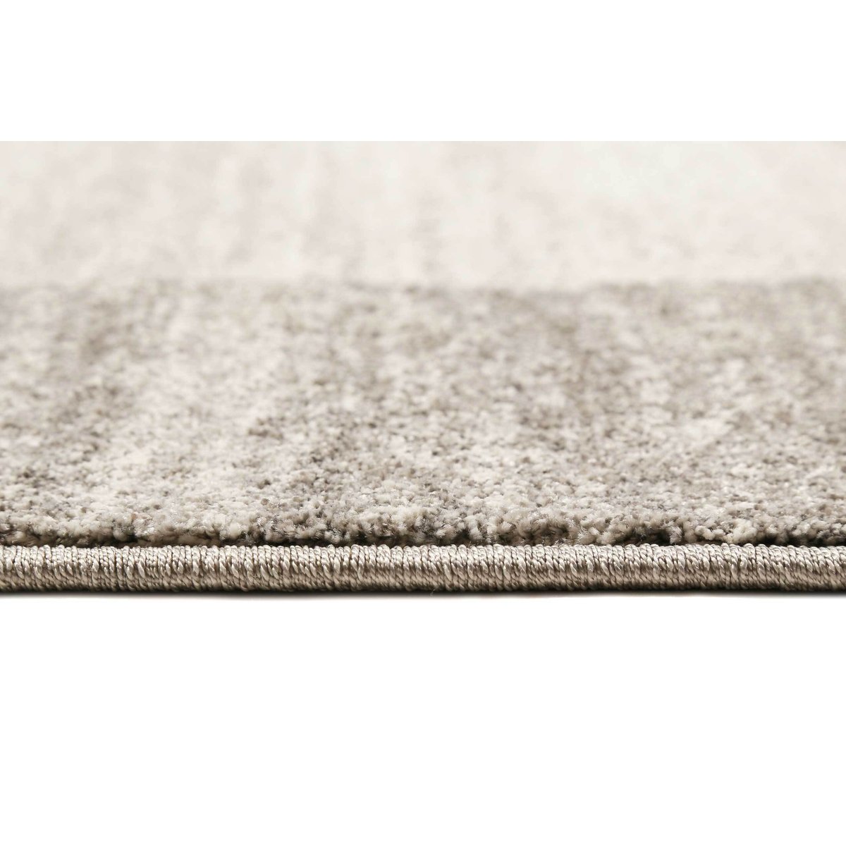 Tapis chiné avec bordures , DÉJÀ-VU gris, WECON HOME
