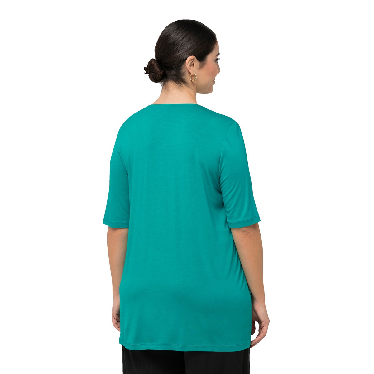 T-shirt à manches courtes bleu turquoise, ULLA POPKEN
