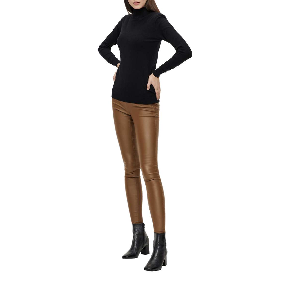 Pull En Maille noir - black, OBJECT