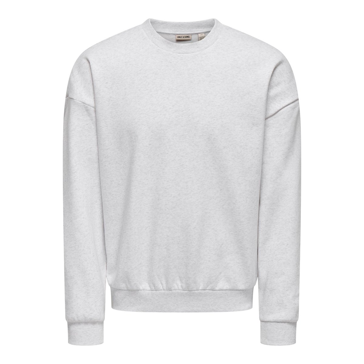 Sweat-Shirt grise - super light grey melange, ONLY & SONS