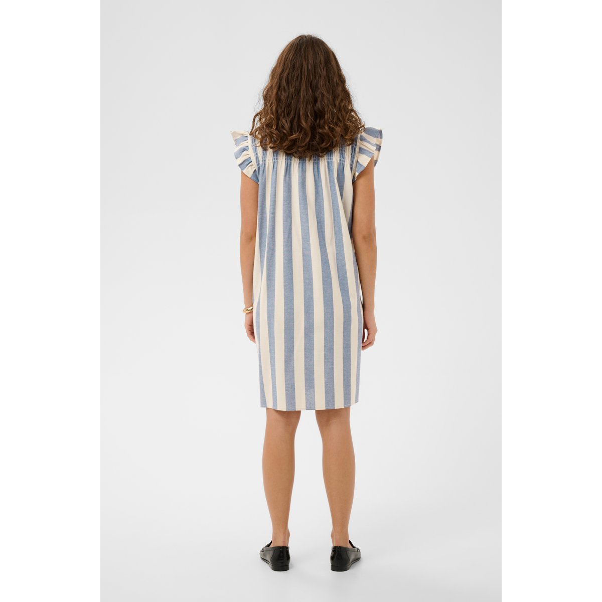 Robe beige whitecap/blue stripe, CULTURE