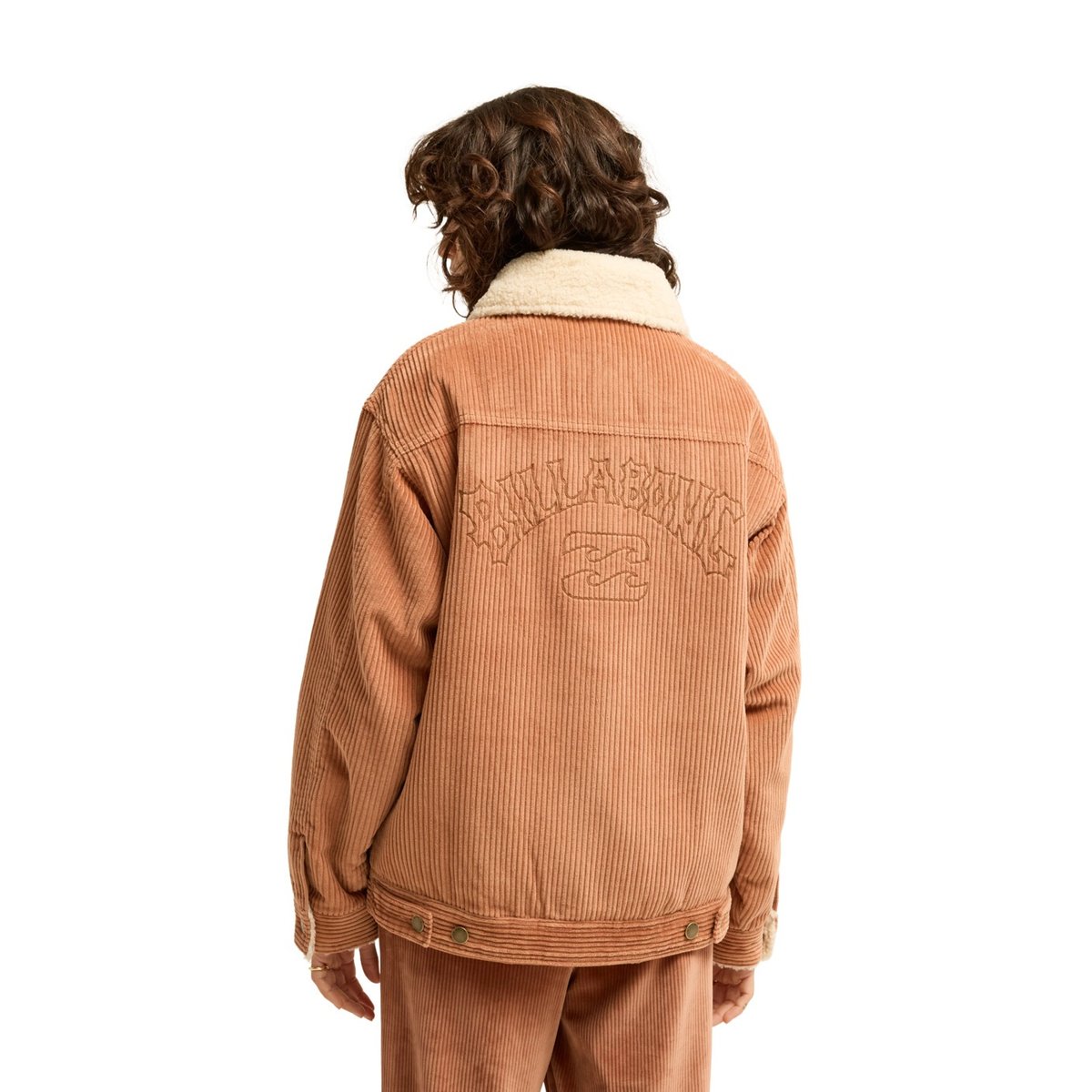 Veste CORD IN LOVE rouge sugar almond, BILLABONG