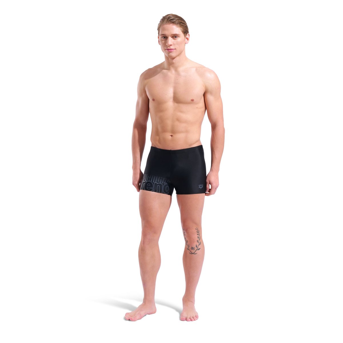 arena Feel short de bain ludique pour homme black-asphalt, ARENA