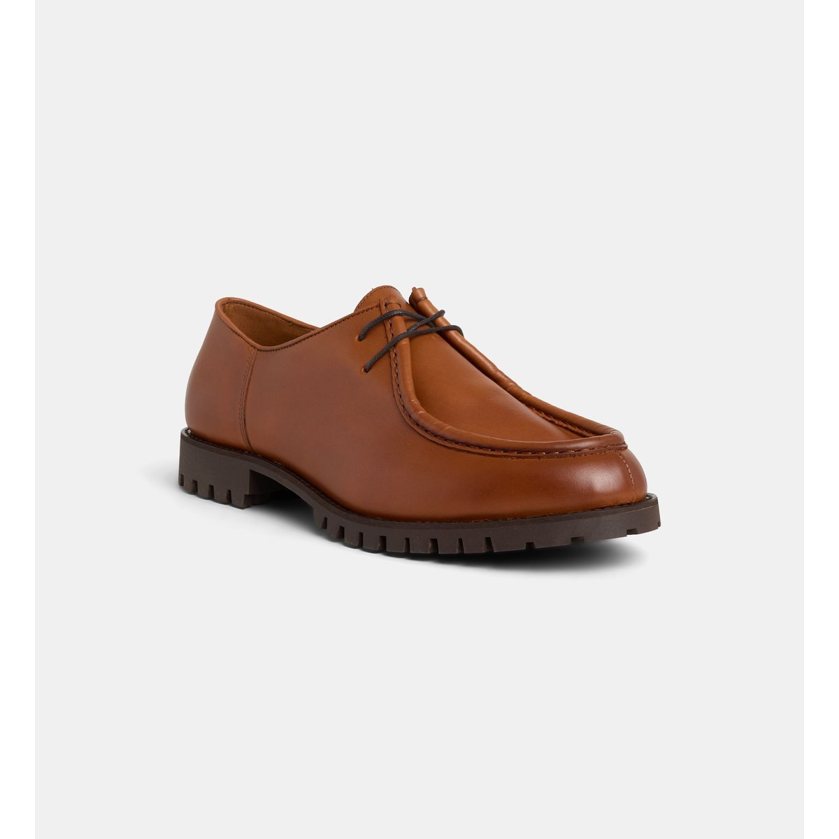 Derbies louis cuir polido camel, COMPTOIR GL