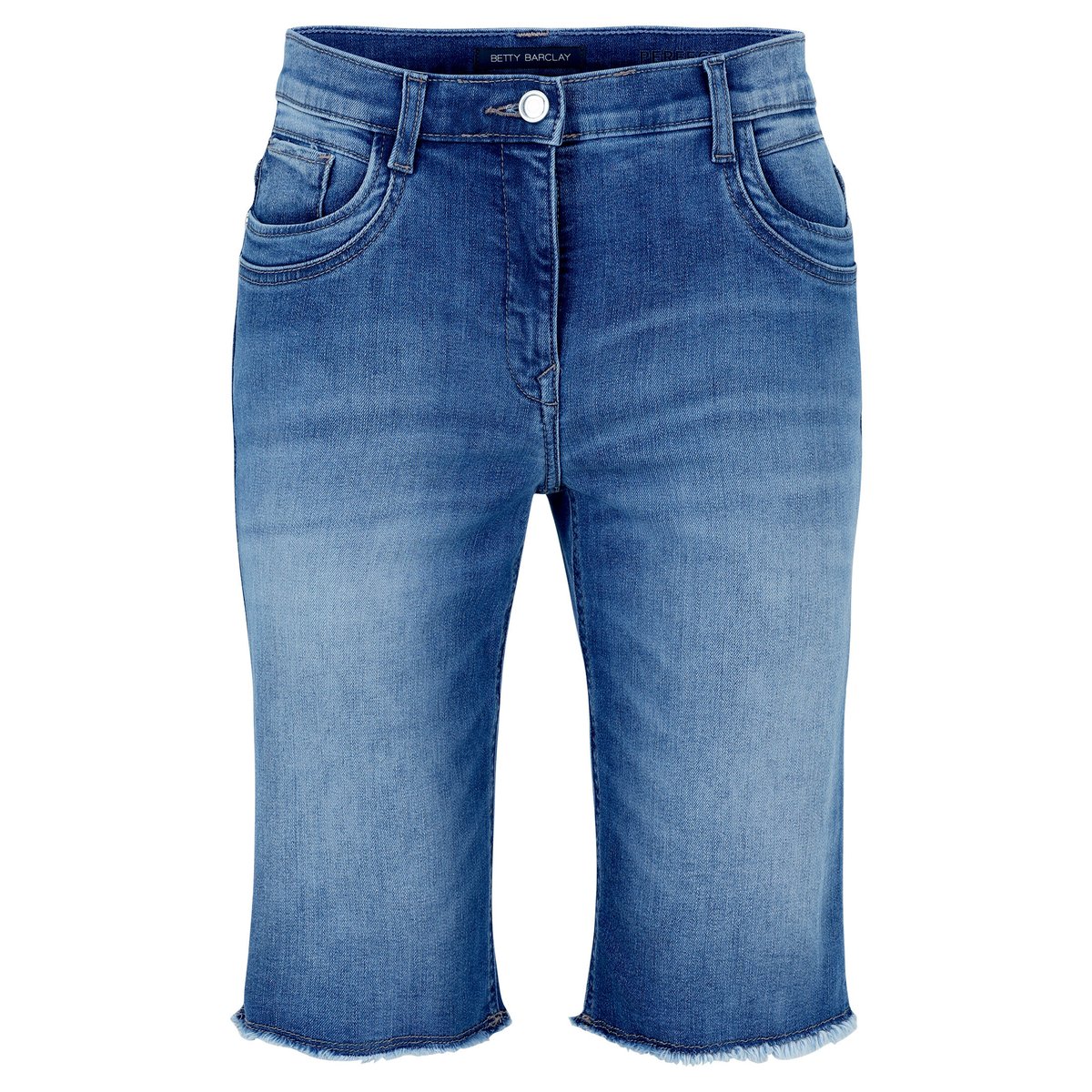Shorts en jean à poches plaquées light blue denim, BETTY BARCLAY