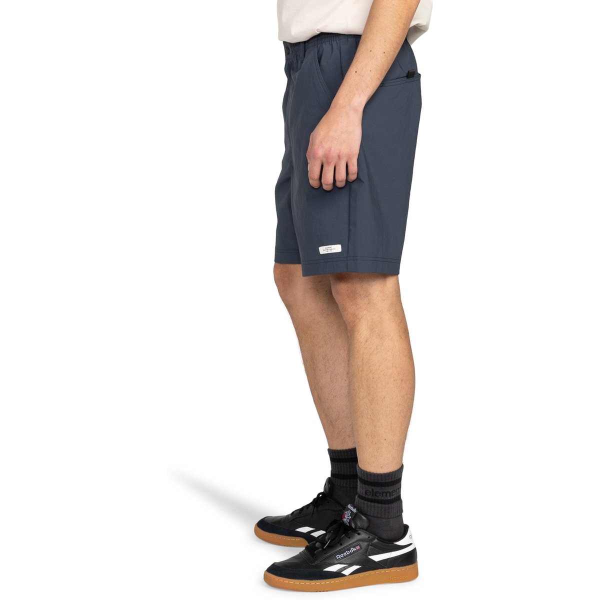 Short de marche à taille élastique HOWLAND VENTURE 19" bleu blue nights, ELEMENT