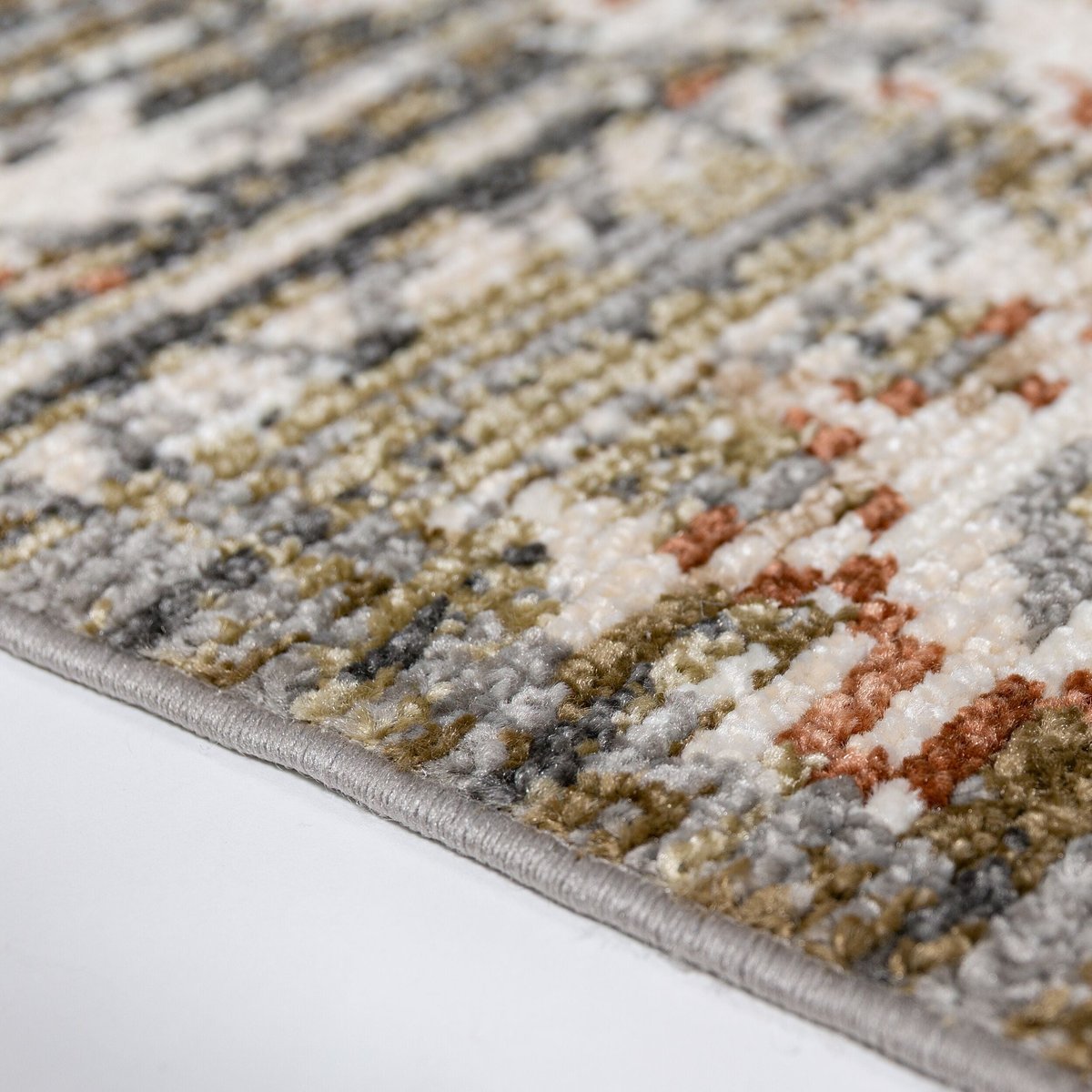 Tapis vintage de couloir GIA vert, FLAIR RUGS