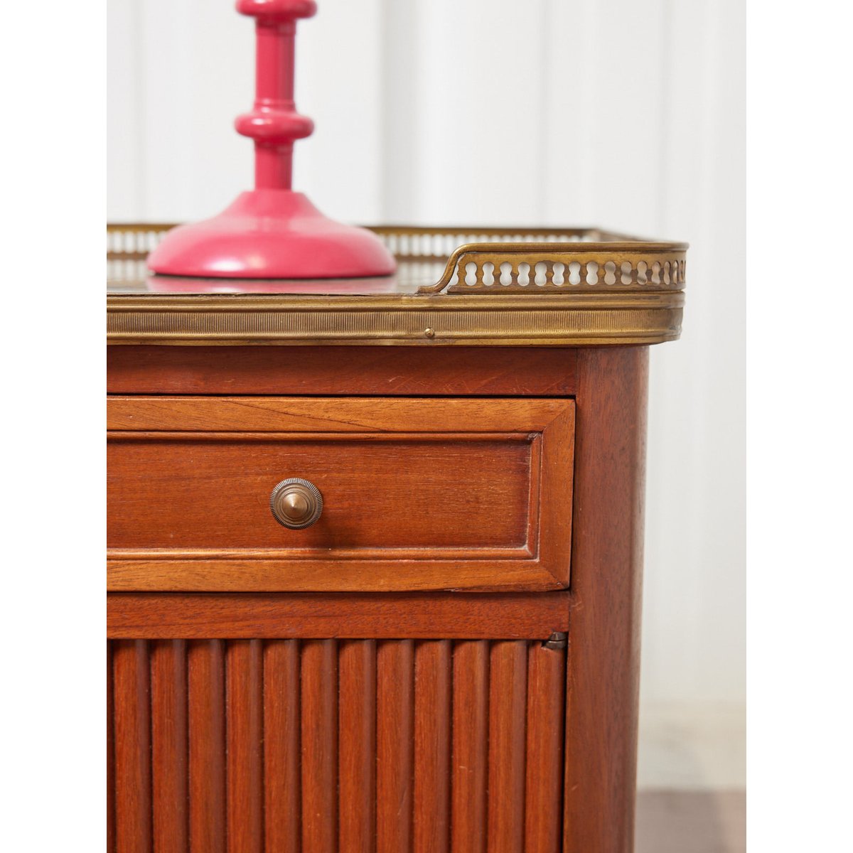 Buffet haut en bois Gilbert N°1712 - Bon état bois clair, DEBONGOUT