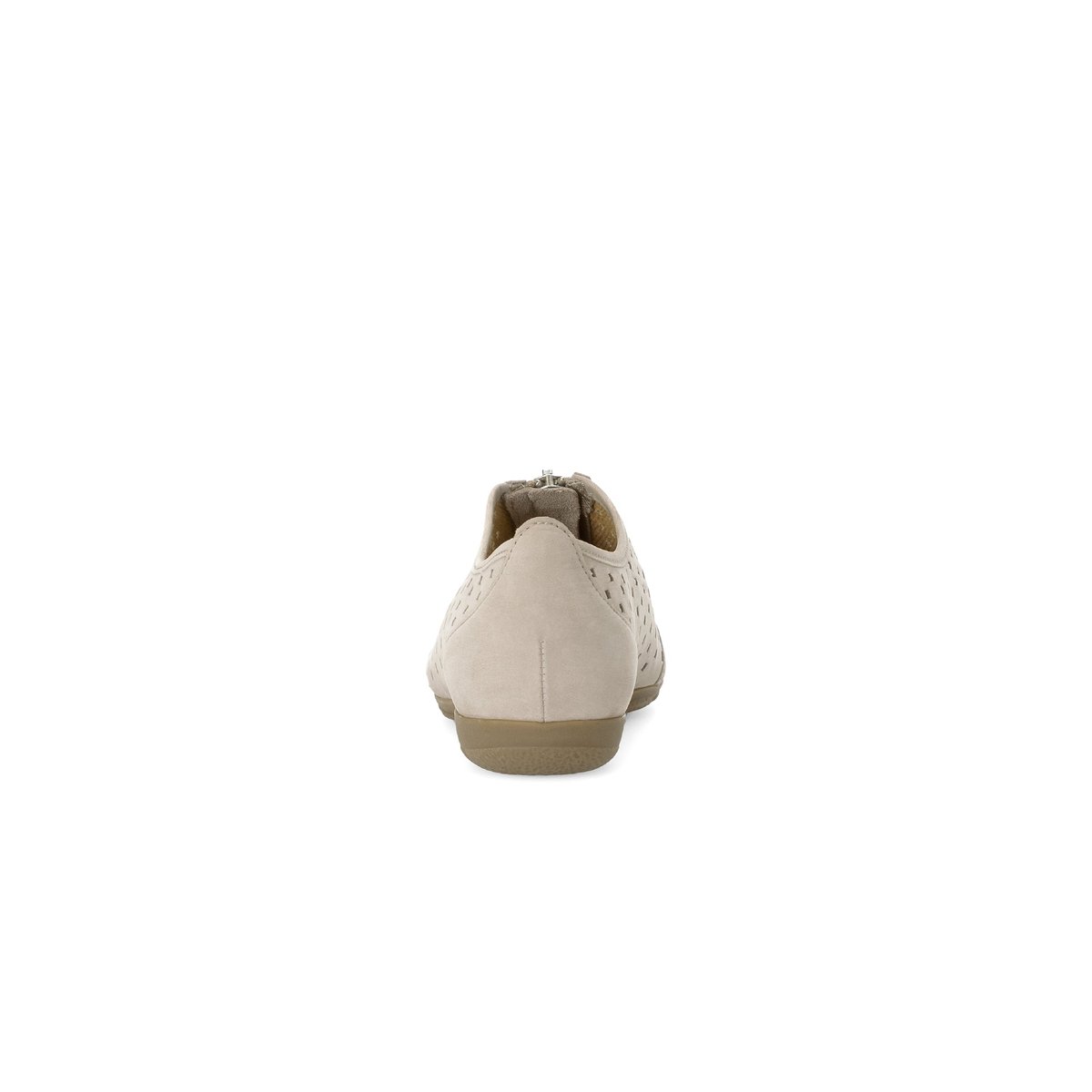 Ballerines en  à talon décroché effet galvanisé beige, GABOR