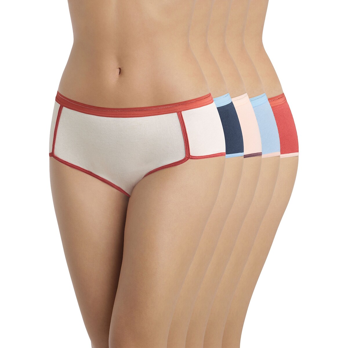 Lote de 5 shorties conjunto tons suaves, DIM