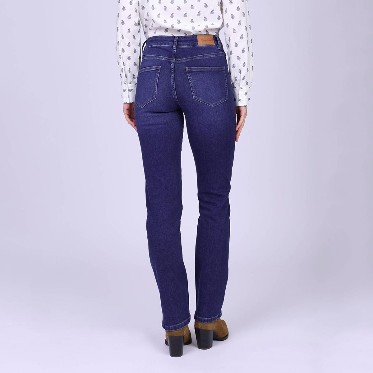 Jean Charly mid blue, MISE AU GREEN